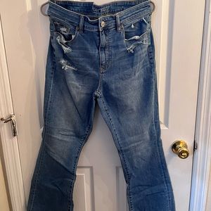 American Eagle High Rise Skinny Crop